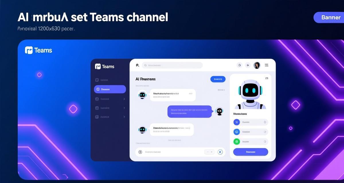 Teams频道聊天Chat Agent添加教程封面图