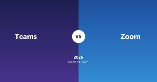 Teams vs Zoom 2026 comparison cover